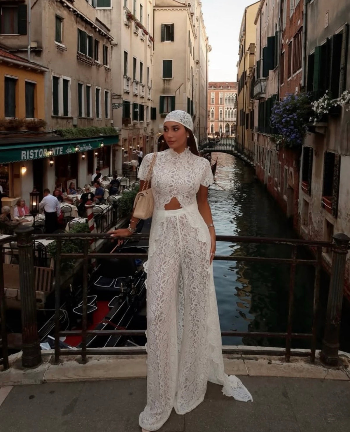 DEME by GABRIELLA WHITE LACE SET | RRP: $730