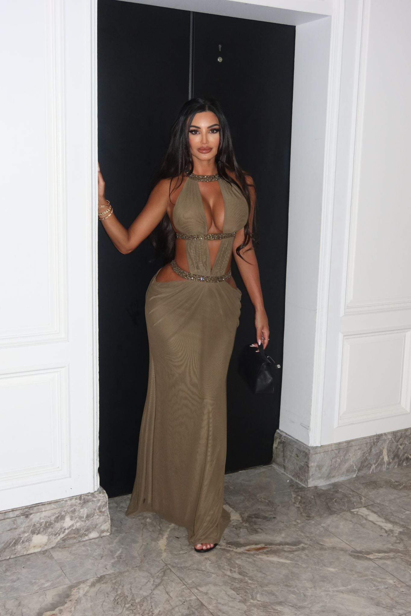 JADED LONDON CUT OUT DRESS | RRP: $340
